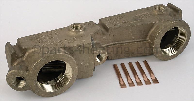 Raypak Inlet/Outlet Header Brass - Part Number: 002216F