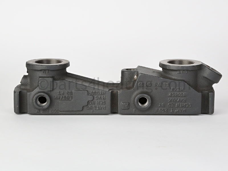 Raypak Inlet/Outlet Header Cast [R] - Part Number: 002219F