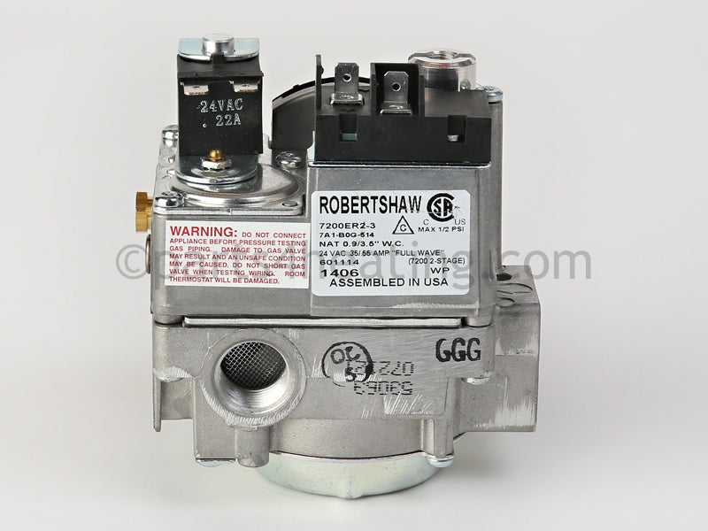 Raypak Combination Valve Nat. Std. Robertshaw 2 Stage [H3] - Part Number: 004824F