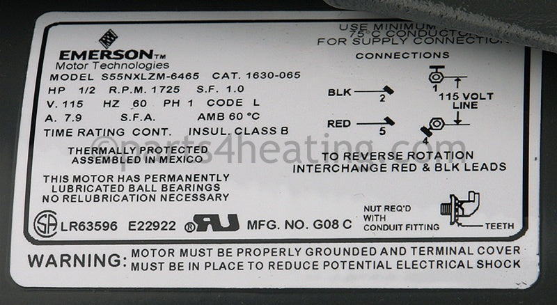 Raypak Integral Pump 4-1/4 Impeller - Part Number: 004844F