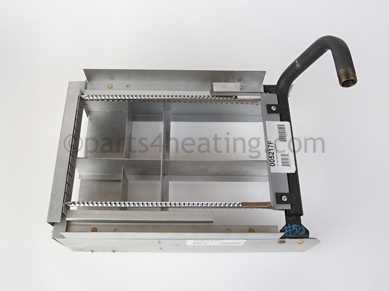 Raypak Burner Tray W/O Burner On/Off &amp; 2 Stage (Sea Level) [H3H4Wh1Wh3] - Part Number: 005217F