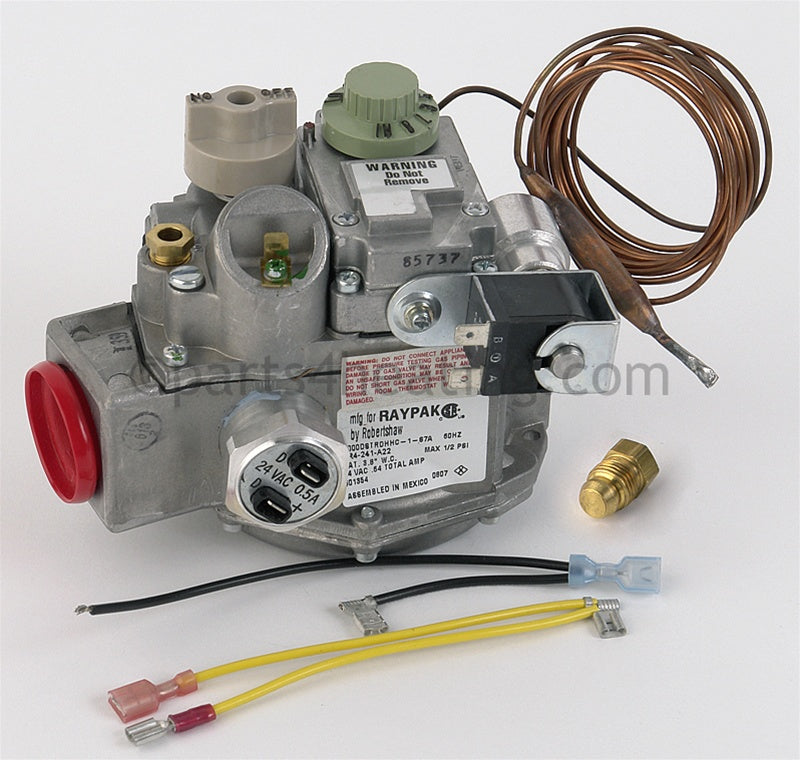 Raypak Valve 1 In. Natural Gas F-F [H1] - Part Number: 006509F