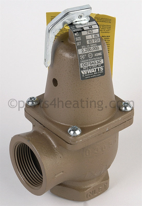 Raypak Prv 60 Psi - Part Number: 007754F