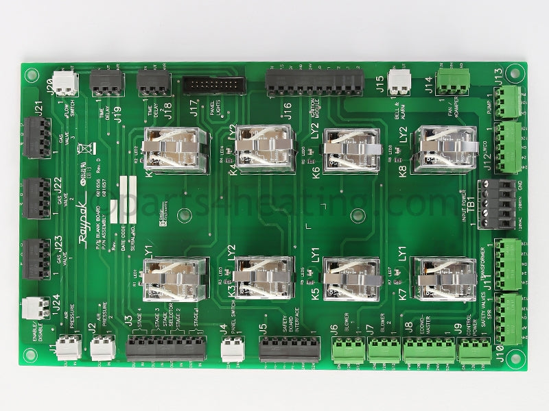 Raypak Printed Circuit Board Cpw - Part Number: 007902F