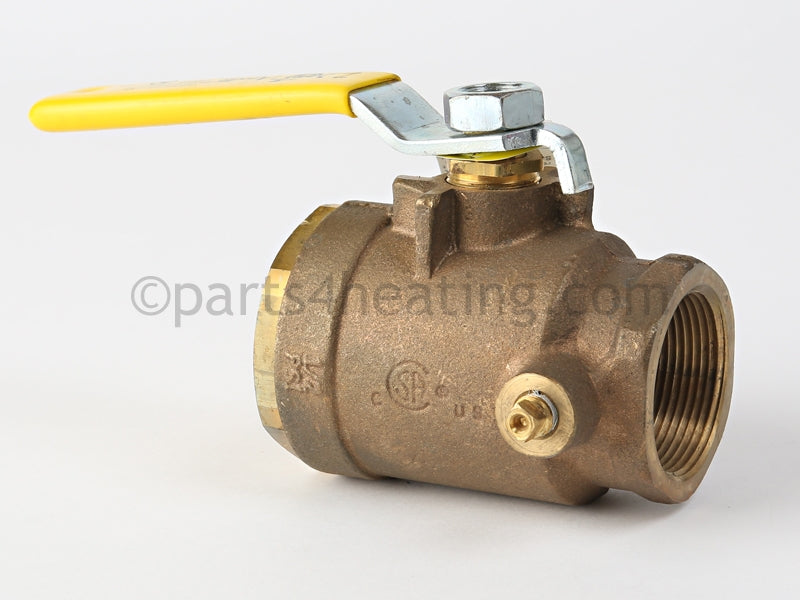 Raypak Manual  In.A In. Valve 1-L/2 In. [Tb] - Part Number: 007933F