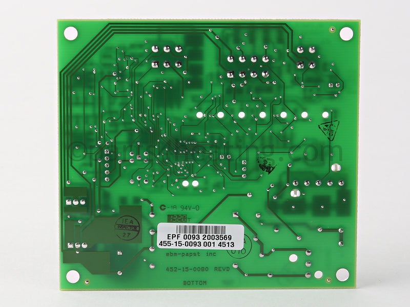 Raypak  13 Ebm-Papst -15- Printed Circuit Board Ugb (Blower) - Part Number: 011759F