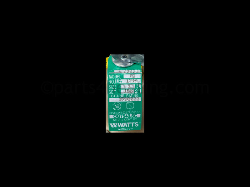 Raypak Prv  - Part Number: 012313F