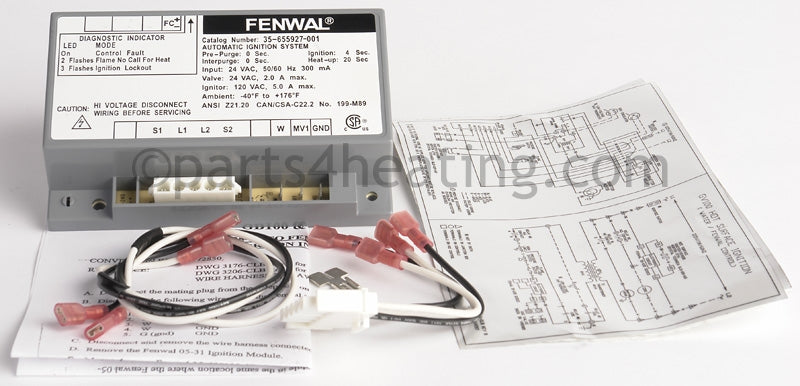 Fenwal Controls Inc. Ignition Control Board - Part Number: 05-316265-051