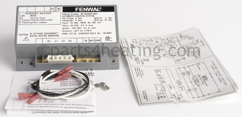 Fenwal Controls Inc. Ignition Control Board - Part Number: 05-319004-051