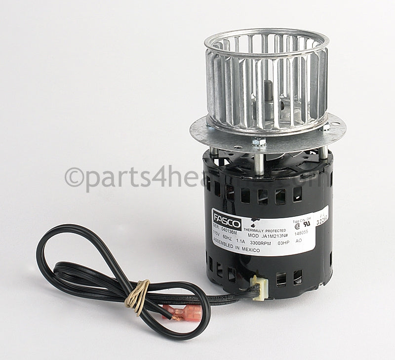 Reznor Venter Motor And Wheel Assembly - Part Number: RZ097727