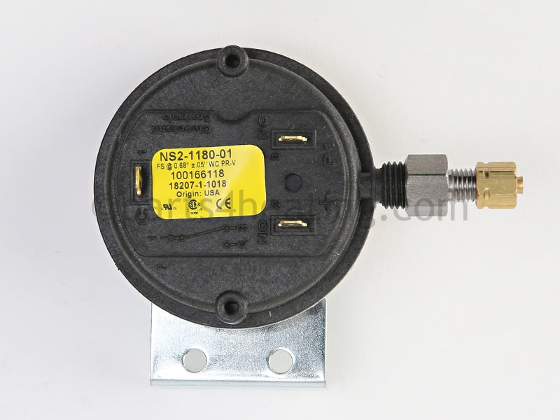 Lochinvar Switch,Pressure,.68 In. Wc - Part Number: 100294585