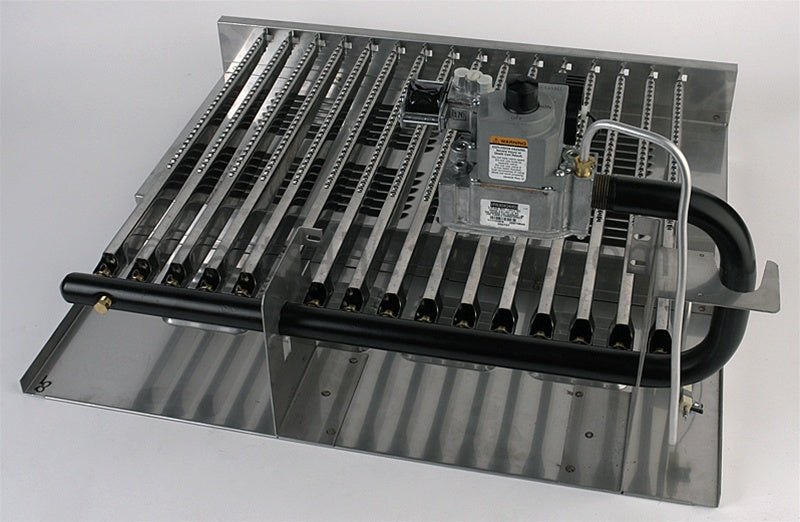 Laars Heating Systems Hh 0400 Ph 0400 Pw 0400 Vw 0400 Burner Tray Assembly, Sys 12 Natural, 2-Stage, 400 - Part Number 10581805
