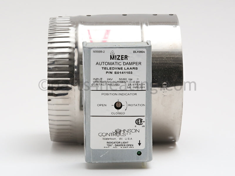 Laars Heating Systems Vent Damper/Drafthood Combo Hh/Ph, 250 - Part Number: 10719703