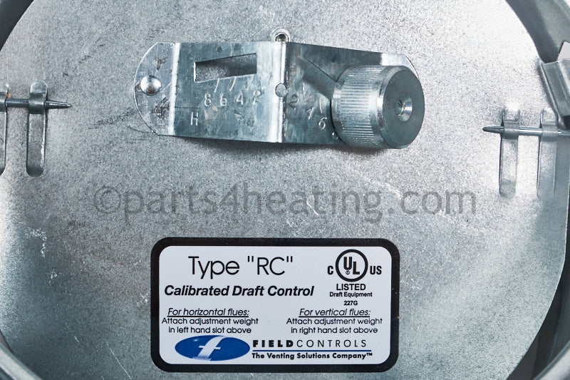 Olsen Draft Regulator 6 In. - Part Number: 12240