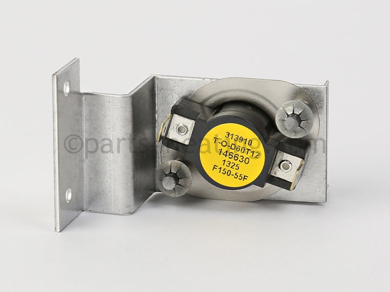 Reznor Fan Control, Thermodisc #60T12 With Bracket, 95/150 Deg. F - Part Number: RZ123975 , 146630, 313910