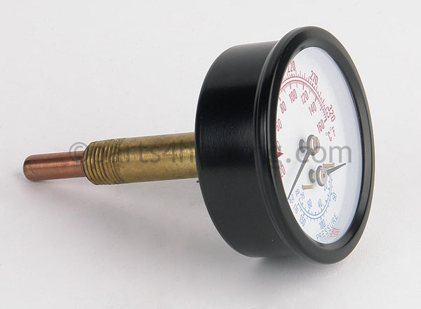 Utiac Reference Number Utica Temperature - Pressure Gauge - Part Number: 1260006 ...