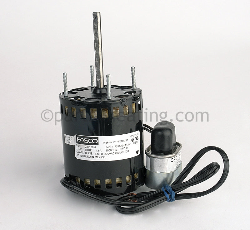 Reznor Venter Motor Assy 115 Volt - Part Number RZ131410