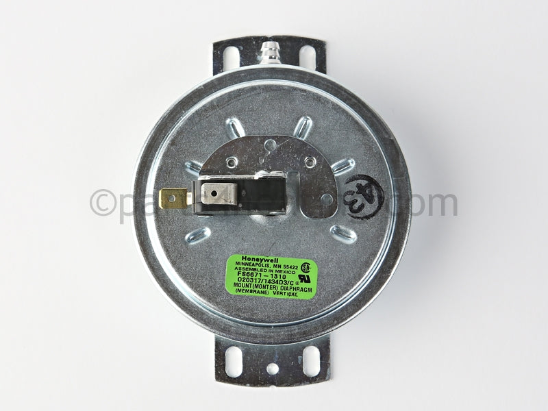 Dunkirk Pressure Switch 2345 Section - Part Number 14655006