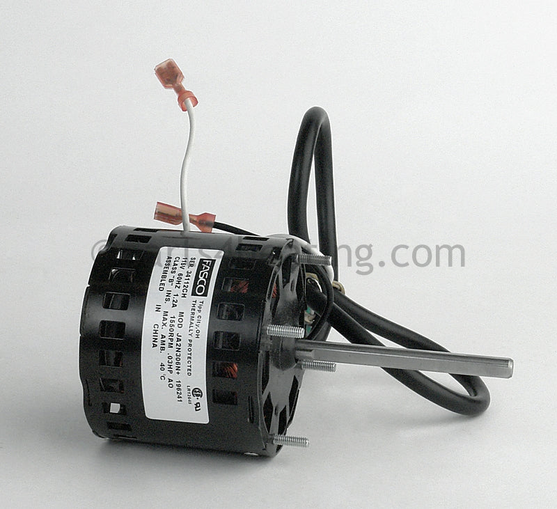 Reznor Fan Motor, 115V Open - Part Number RZ196241