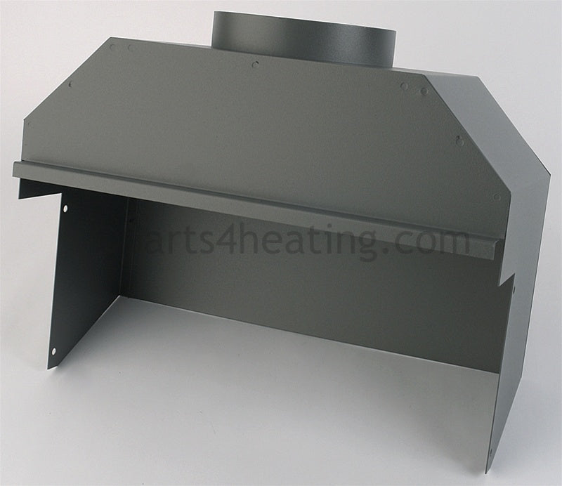 Laars Heating Systems Draft Diverter, Jvii 125, Square Cornered Jacket, Before 2004 - Part Number: 20034804