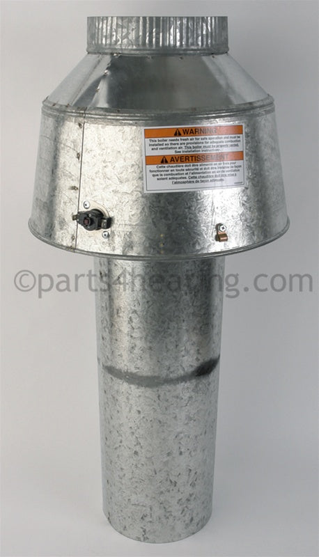Laars Heating Systems Jvs 225 Jvt 225 Drafthood, 225 Mini-Therm I, (Mushroom Top) - Part Number 20052604