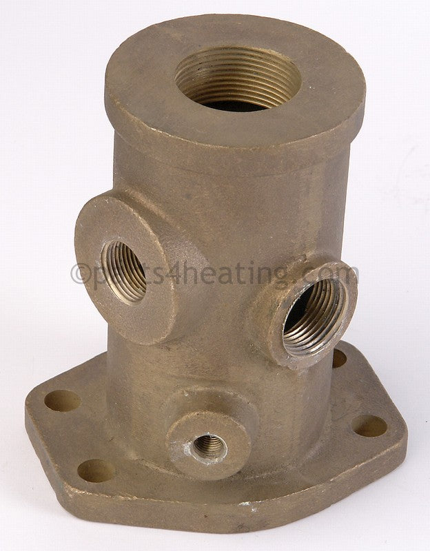 Laars Heating Systems Hh 0500 Hh 0600 Hh 0715 Hh 0850 Hh 1200 Ph 0500 Ph 0600 Ph 0850 Pw 0500 Pw 0600 Pw 0715 Outlet Adapter Tee, Bronze, 500/750 - Part Number 20150301