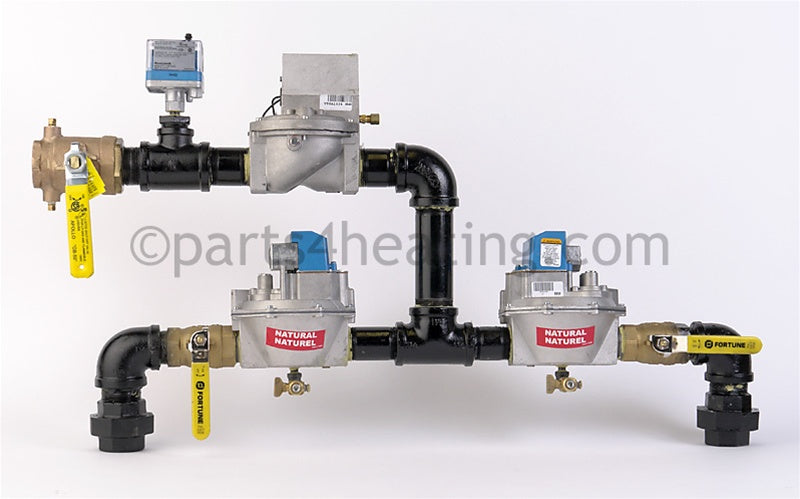 Laars Heating Systems Hh 3500 Ph 3500 Pw 3500 Vw 3500 Iw 3500 Ap 3500 Gas Train, 24Volt, 4 Stage - Part Number 20531402