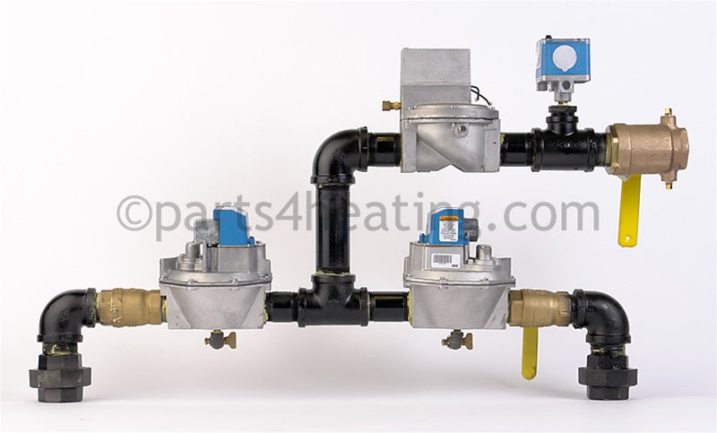 Laars Heating Systems Hh 3500 Ph 3500 Pw 3500 Vw 3500 Iw 3500 Ap 3500 Gas Train, 24Volt, 4 Stage - Part Number 20531402