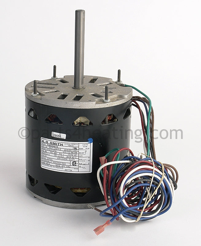 Reznor Fan Motor, 208/230V, 1 Hp, 3 Speed, Aos F48U34A13 - Part Number: RZ207734