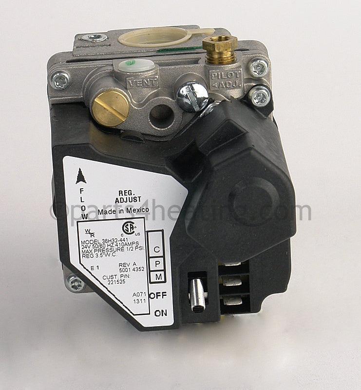 Reznor Gas Valve 36H32-441 3/4 Nat 24V J8,K1,M6,M8,U8,U9, - Part Number: RZ221525