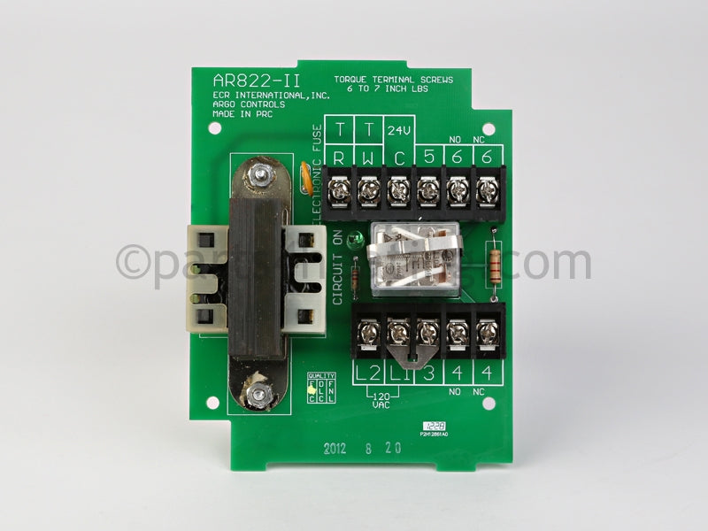 Dunkirk Ar822Ii Control Board - Part Number: 240006685