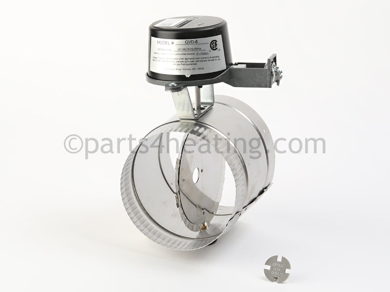 Dunkirk 6 In. Damper - Part Number: 240006938