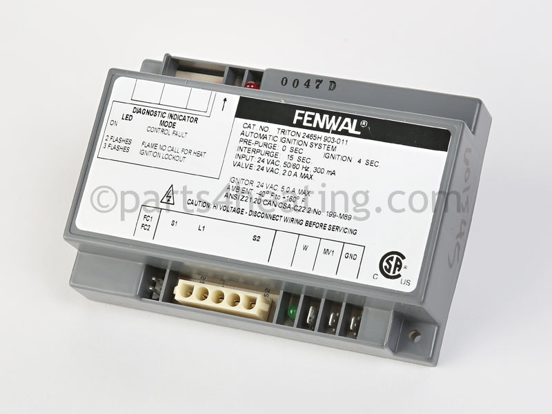 Fenwal Controls Inc. Ignition Control Module Replacement - Part Number: 2465H903-011