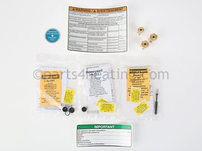 Reznor Conv Kit Nat-Lp Udap/S200-250 - Part Number: RZ269839