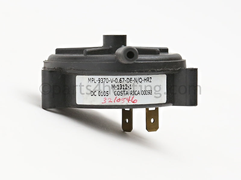 A.O. Smith Switch,Press,Outlet,Pv50,M1312-1 - Part Number: 3210546