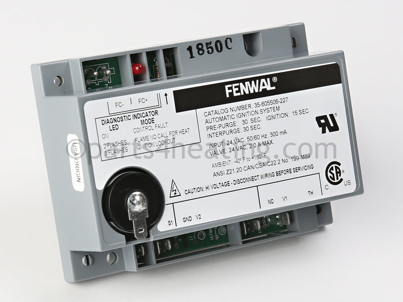 Fenwal Controls Inc. Ignition Control Module - Part Number: 35-605506-227