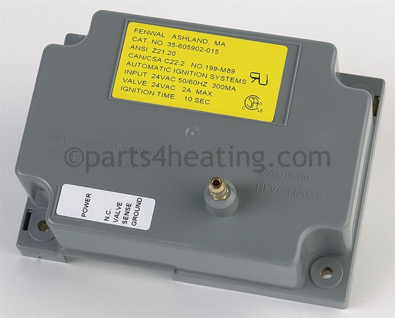 Fenwal Controls Inc. 24 Vac Direct Spark Csa - Part Number: 35-605902-015