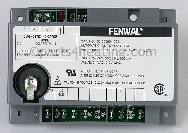 Fenwal Controls Inc. Ignition Control Module - Part Number: 35-605904-001