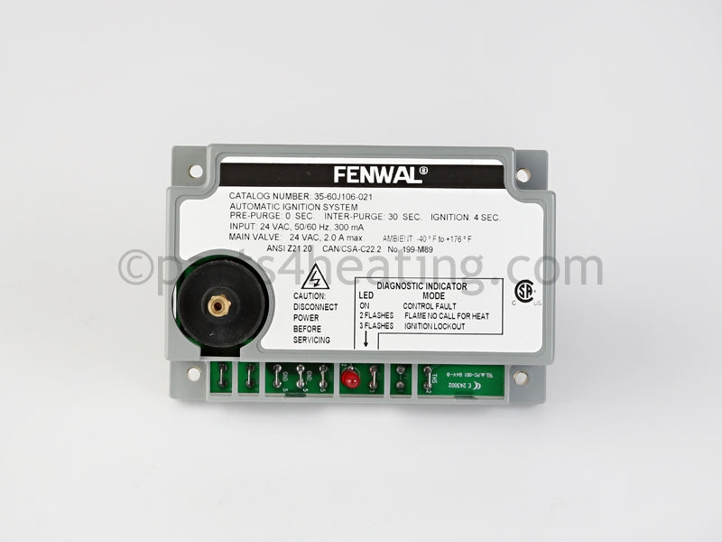 Fenwal Controls Inc. Ignition Control Module Csa Johnson Replacement - Part Number: 35-60J106-021