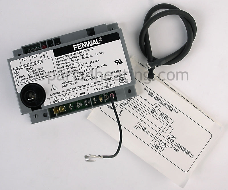 Fenwal Controls Inc. Ignition Control Board - Part Number: 35-615800-227