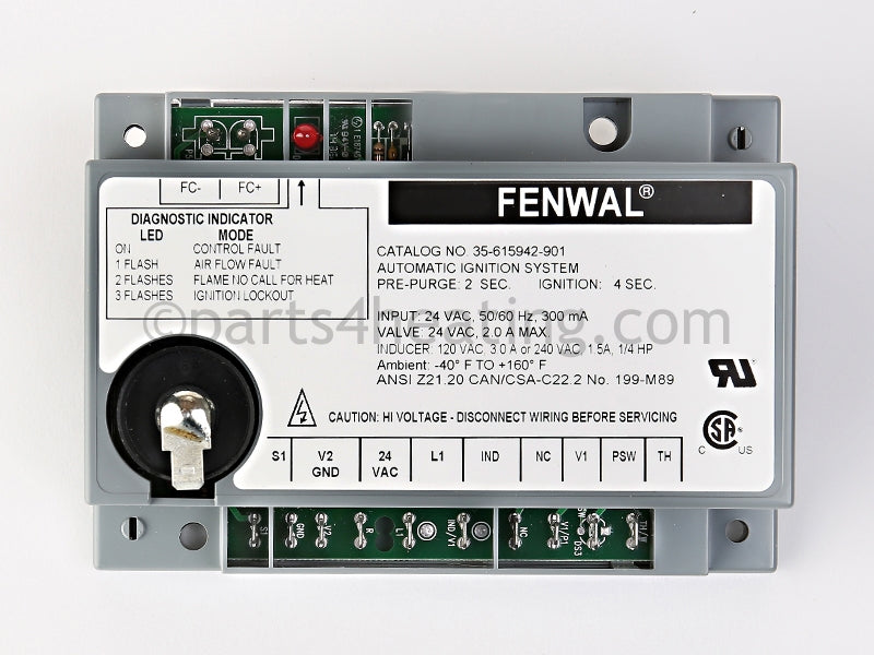 Fenwal Controls Inc. Ignition Control Board - Part Number: 35-615942-901