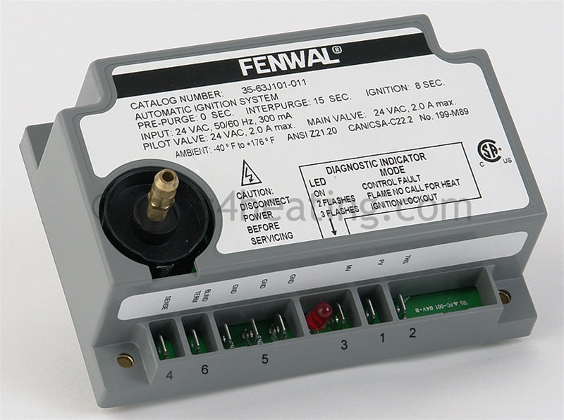 Fenwal Controls Inc. Ignition Control, Jc Rpl, Csa, Intermittent Pilot - Part Number: 35-63J101-011