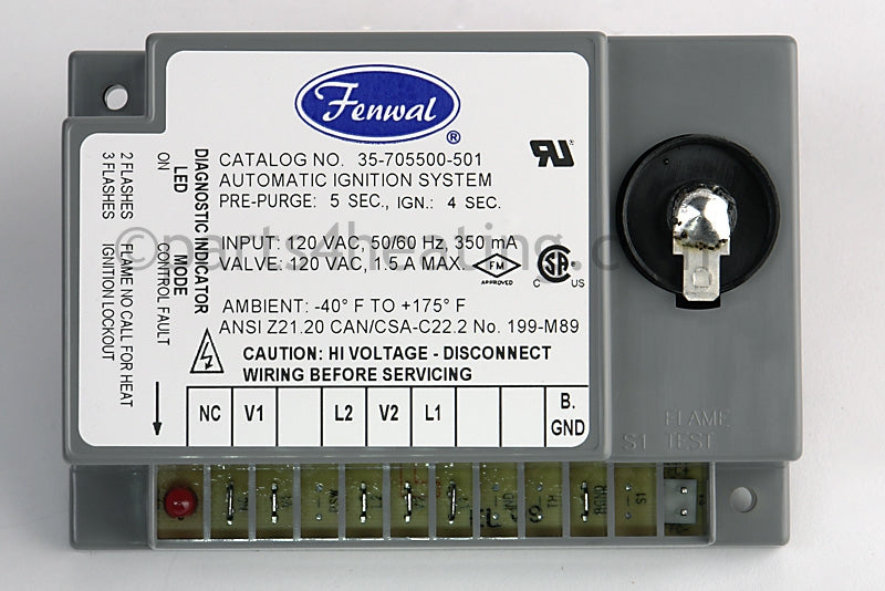 Fenwal Controls Inc. Ignition Control Module - Part Number: 35-705500-501