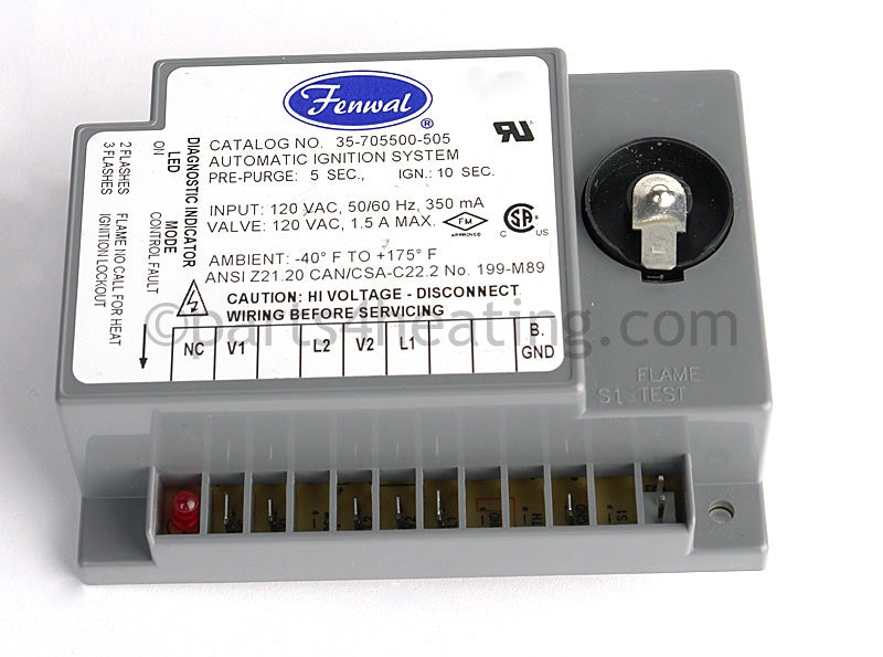 Fenwal Controls Inc. Ignition Control Module - Part Number: 35-705500-505