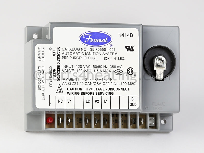 Fenwal Controls Inc. Direct Spark Ignition Control Module - Part Number: 35-705501-001