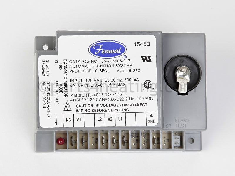 Fenwal Controls Inc. Ignition Control Module - Part Number: 35-705505-017