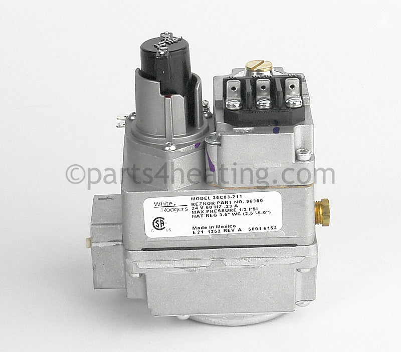 White-Rodgers Gas Valve Natural - Part Number: 36C03211