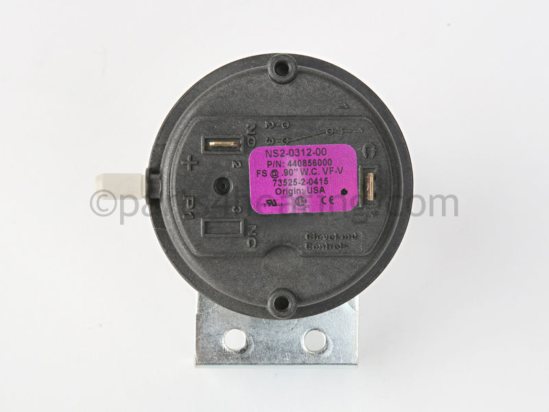 Slant/Fin Air Flow Pressure Switch - Part Number: 440856000