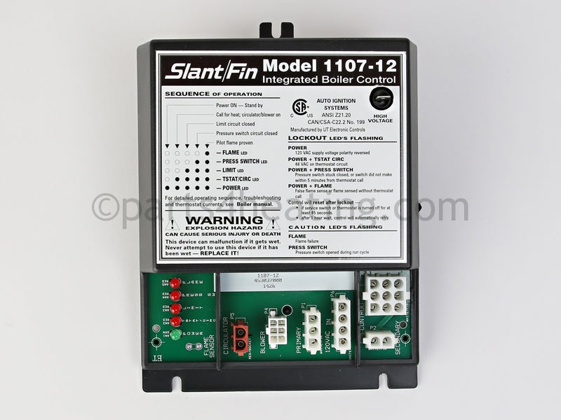 Slant/Fin Boiler Control - Part Number: 453037000