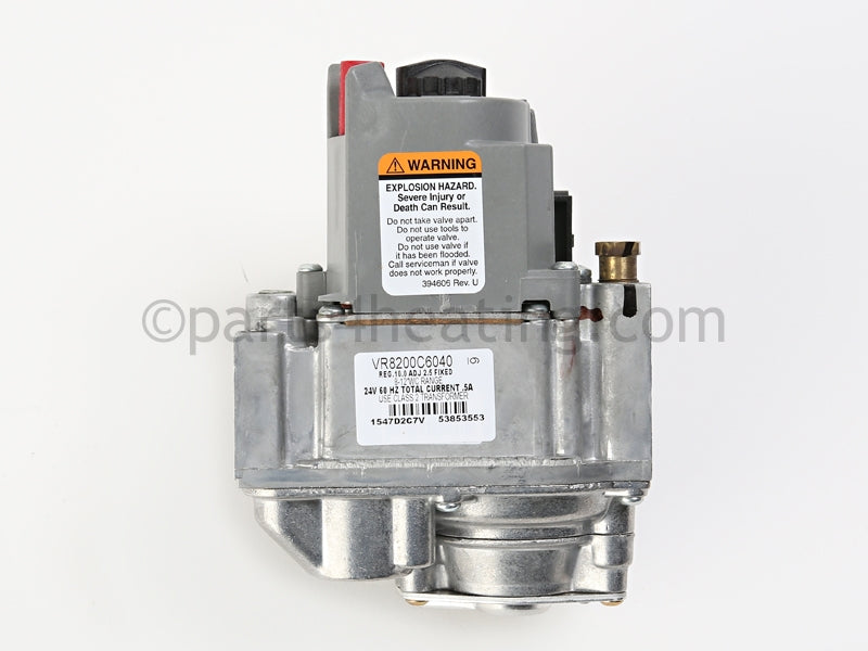 Smith Honeywell Vr8200C6040 Gas Valve (Lp) - Part Number: 50221PB